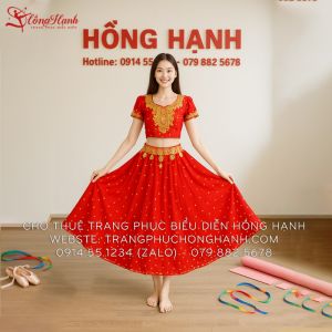 Thuê Trang Phục Ấn Độ Đỏ