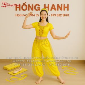 Thuê Trang Phục Ấn Độ Vàng