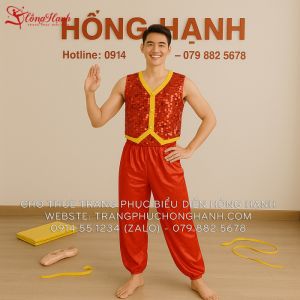 Trang phục Ấn độ Nam màu Đỏ