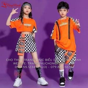 Trang Phục Nhảy Hiện Đại Trẻ Em Nam Nữ 11 - NHDTEN11