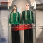 Thuê Áo bà ba nam - nữ màu xanh lá 82 (chưa kèm khăn rằn) - BB82
