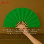 Cho Thuê Quạt Múa Màu Xanh Lá - Q70