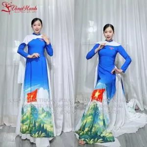 Áo dài truyền thống 304