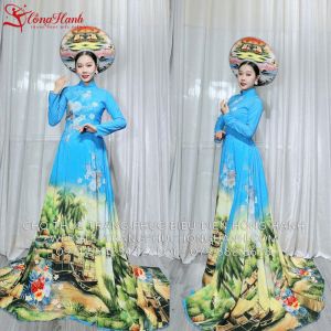 Áo dài trình diễn 69