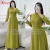 cho-thue-ao-dai-tron-mau-xanh-reu-adt5 - ảnh nhỏ  1