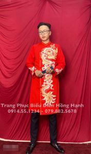 Thuê áo dài nam - ADN10