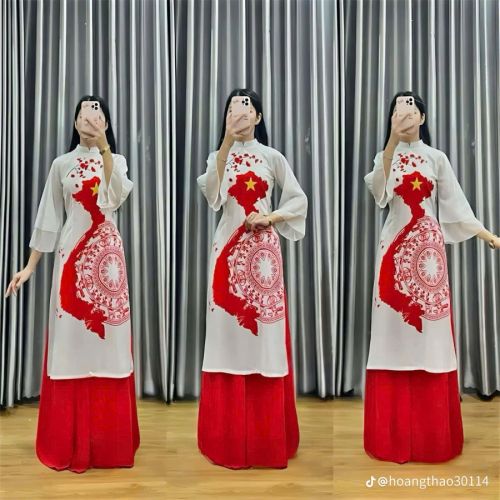 Thuê áo dài truyền thống 485