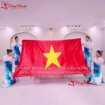 Cho Thuê Lá Cờ Việt Nam size lớn múa 3m x 2m - CVN1