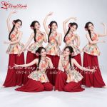Thuê Yếm Váy Tứ Thân Đỏ 234 - TT234