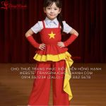 Thuê Đồ Nhảy Trẻ Em - Cờ Đỏ Sao Vàng Việt Nam 02 - NTE2