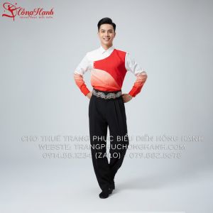 Cho Thuê Áo Sơmi Nam Múa 01