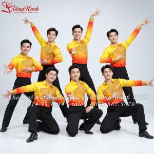 Cho Thuê Áo Sơmi Nam Múa 04 - ASM4