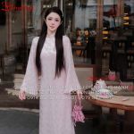 Áo dài cách tân nữ KIM SA VUÔNG 329 - ADCTN329