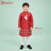 cho-thue-ao-dai-be-trai-mau-do-adbt5 - ảnh nhỏ  1