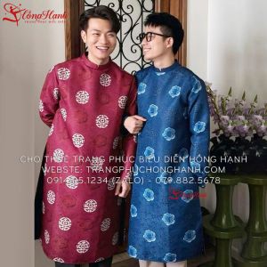 Áo dài nam 345 - 346