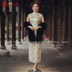 Cho thuê Sườn Xám Trung Quốc 25 (CHƯA KÈM KHĂN LÔNG) - SX25