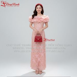 Áo dài cách tân nữ Trễ Vai 368