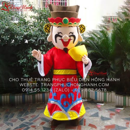 Cho thuê Mascot Thần Tài - MTT2