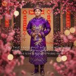 Cho Thuê Trang phục Táo Quân màu Tím - TQT