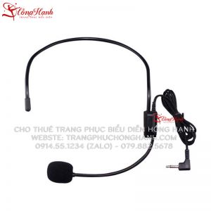 Cho Thuê Mic đeo tai có dây