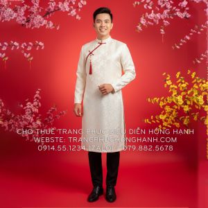 Áo dài nam 376