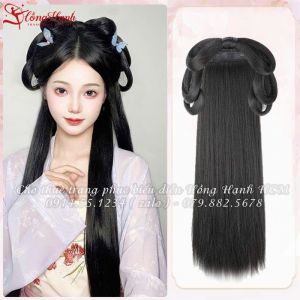 Cho thuê tóc giả cổ trang Trung quốc 3