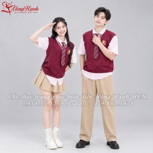 Thuê đồng phục học sinh Nam Nữ 56 - DPHSN56