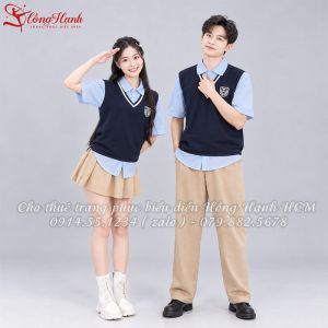 Thuê đồng phục học sinh Nam Nữ 57 - DPHSN57