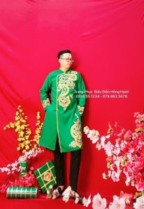 Áo dài nam 14 - ADN14
