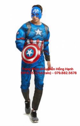 Trang Phục Captain  American ( Siêu Anh Hùng 10 )