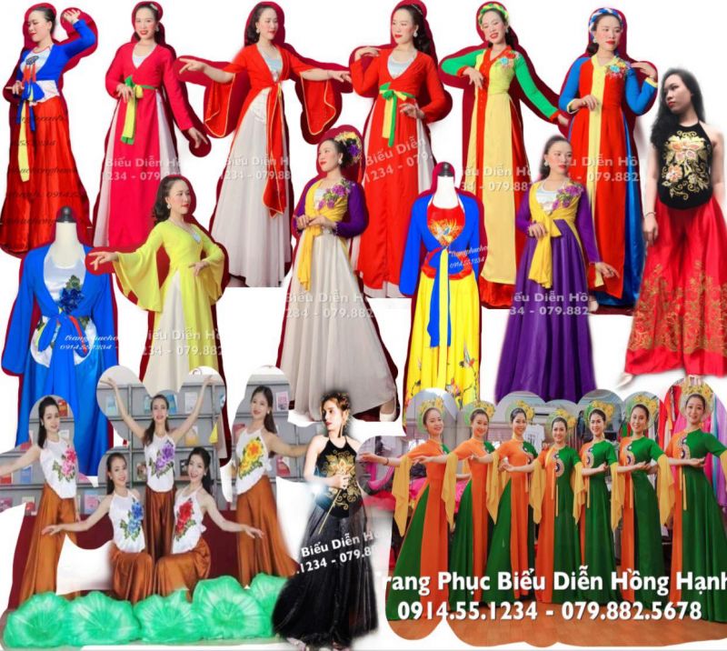 Địa chỉ thuê trang phục biểu diễn giá rẻ