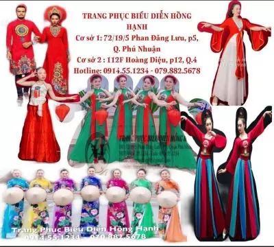 Địa chỉ uy tín thuê trang phục biểu Diễn TP.HCM