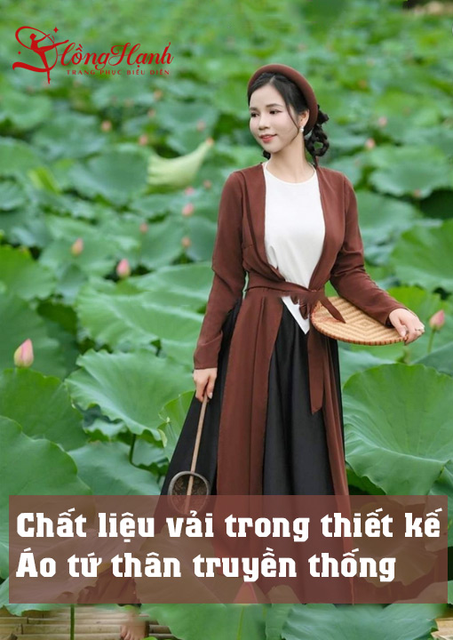 Chất liệu vải trong thiết kế Áo tứ thân truyền thống
